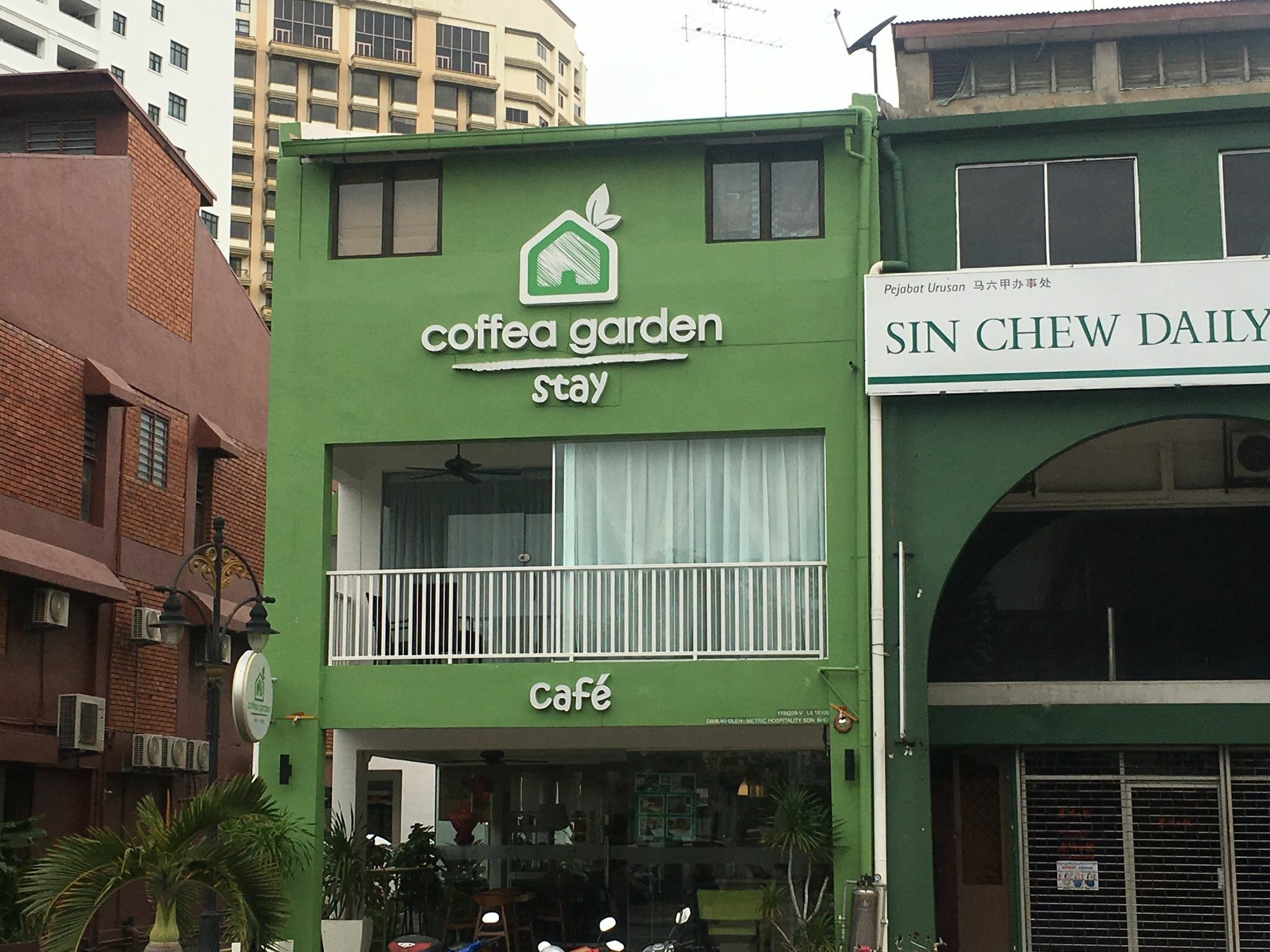 Coffea Garden Cafe & Stay ملقا المظهر الخارجي الصورة